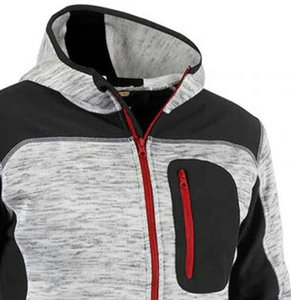 Sudadera con Capucha Larga y Cremallera Completa de Felpa de Algodón 370GSM, Directo de Fábrica, Oversize, Unisex, Estilo Urbano, Impresión Personalizada - Product Image 3