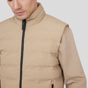 Gilet matelassé d'hiver personnalisé pour homme, gilet chaud respirant, style décontracté, gilet matelassé unisexe pour l'hiver - Product Image 6