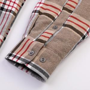 เสื้อเชิ้ตผู้ชายลำลองแขนยาวลายตารางทรงเข้ารูปสไตล์บาวาเรียน เสื้อเชิ้ตเลเดอร์โฮเซ่นสำหรับผู้ชาย - Product Image 1