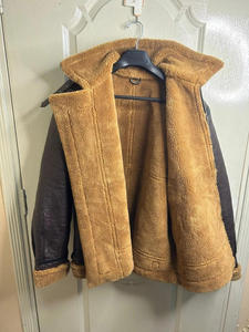 Vintage Brown Genuine Leather Bomber <b>Jacket</b> for Modern Fit Premium Grade Custom Classic Stylish New design Leather <b>Jacket</b> - Product Image 6