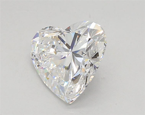 Diamant blanc lâche de 1 carat, couleur D, pureté VS1, taille cœur, offrant une symétrie élite et un feu glacé exceptionnel, idéal pour la joaillerie fine. - Product Image 5