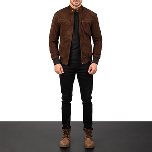 Nouvel Arrivage – Veste en Cuir Homme Coupe-Vent Anti-Plis Grande Taille, Séchage Rapide, Nouvelle Tendance, Personnalisable, Meilleure Vente - Product Image 4