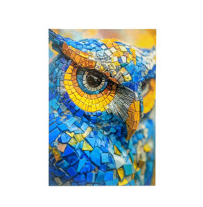 Nouveauté : Décoration murale UV multifonctionnelle au design moderne, motif naturel carré, à suspendre, sur mesure (taille et forme) - Product Image 1