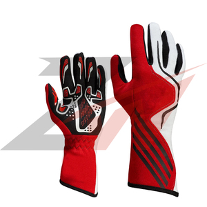 Guantes de Carreras de Coche Personalizados, Transpirables, Ignífugos, Ligeros, de Dedo Completo, Duraderos y Transpirables, Diseño Profesional - Product Image 2