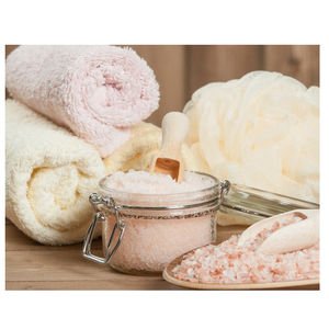 Sel rose foncé grossier 100 % naturel biologique de l'Himalaya, Pakistan, comestible, en vrac, solide, avec logo personnalisé, service OEM, exportation premium - Product Image 1