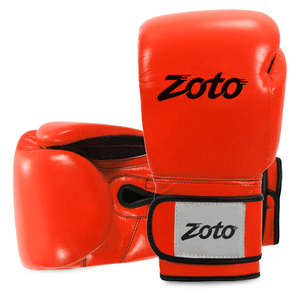 Guantes de Boxeo con Precio Directo de Fábrica, Logotipo Personalizado, Guantes de Sparring con Correa de Gancho y Bucle para Gimnasio y Fitness - Product Image 1