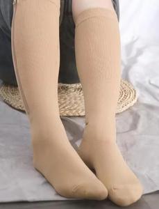 <b>Men's</b> Compression <b>Socks</b> Solid Color Knitted Spandex/Nylon Breathable Summer <b>Sports</b> Wear - Product Image 6