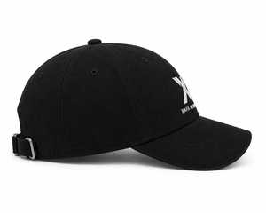 Gorra de Béisbol Negra Ajustable de Algodón Premium con Bordado 3D Personalizado, Gorra Deportiva para Ciclismo, Fiestas y Hip Hop con Logotipo Personalizado OEM - Product Image 2