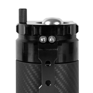 Tanque de Captura de Óleo Universal com Defletores e Vareta de Nível, Suporte de Alumínio com Cabeça Plana em Fibra de Carbono - Product Image 6