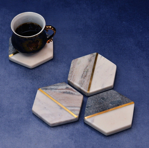 <b>Marble</b> <b>Coaster</b> Mats Pads Reusable Eco-Friendly Custom Size for Drinks and Home Decor Hot Sale Coffee Cup <b>Coaster</b> - Product Image 6