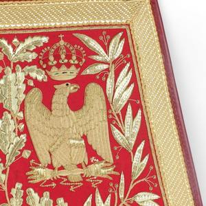 Sabretache de un sargento mayor de un caza-cavallos montado del uniforme militar - Product Image 6