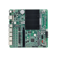 Carte mère de routeur pare-feu de sécurité réseau industriel Mini-ITX YXIPC RUT40R Intel Celeron J4125 4x Intel 2.5GbE LAN 12V DC