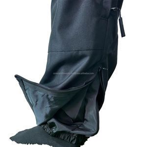 Unisex de talla grande deportivo impermeable transpirable Hip Hop suelto estilo holgado ventilación bolsillos con cremallera esquí snowboard ropa de nieve pantalón - Product Image 2