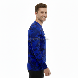 เสื้อยืดผ้าฝ้ายแขนยาว220ก. เปิดไหล่สีล้วนแนววินเทจเสื้อยืดซักได้ตามต้องการ - Product Image 5