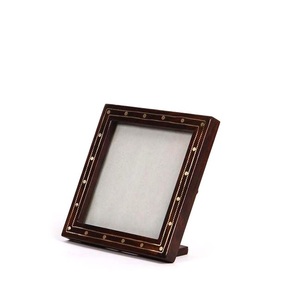 Rectangular Shape Wooden Square Shape Photo <b>Frame</b> With Black Powder Coated Finishing And Designer <b>Border</b> For New Year Parties - Product Image 1