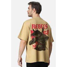 Camiseta de Manga Corta para Hombre, Estilo Gráfico 6, Cuello Redondo, Corte Regular, 100% Algodón, 180gsm, Transpirable y Antiencogimiento, Estampada - Product Image 1