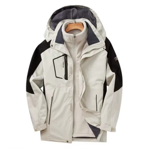 Premium Quality Men's Patchwork <b>Thin</b> Windproof <b>Waterproof</b> Breathable Racer <b>Jacket</b> Casual Outdoor OEM Custom Front Logo - Product Image 3