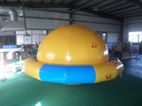 Équipement de parc aquatique gonflable personnalisé en usine, Gyroscope aquatique rotatif