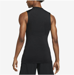 Men's Navy <b>black</b> Cotton Tank <b>Top</b> O-Neck Sleeveless Knitted Solid Casual Muscle <b>Vest</b> Wear - Product Image 2