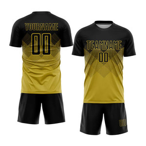 Uniforme de football personnalisé fabriqué en tissu 100% interlock et respirant - Product Image 1