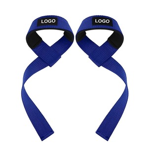 Correas de levantamiento de nylon con diseño antideslizante para levantamiento de pesas, entrenamiento en gimnasio, entrenamiento de peso muerto, dominadas y fuerza. - Product Image 5