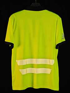 PUFFIN SPORTS Polo de sécurité personnalisé OEM pour homme à manches courtes, séchage rapide, couleur unie, tenue décontractée, logo imprimé sur le devant, tissu tricoté - Product Image 2