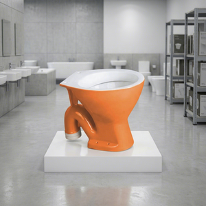 WC en céramique double vitrosa noir rustique pour salles de bain modernes - Vente en gros - Product Image 5