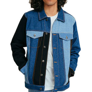 แจ็คเก็ตยีนส์ผู้ชายคุณภาพดีที่สุด ขายดีสำหรับฤดูหนาว แจ็คเก็ตสั่งทำพิเศษสำหรับผู้ชาย ผ้าฝ้าย มีสีให้เลือก แจ็คเก็ตยีนส์ผู้ชาย - Product Image 1