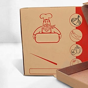 Cajas de Pizza Corrugadas Kraft al por Mayor, Proveedor de Logotipos Personalizados a Nivel Mundial - Product Image 3