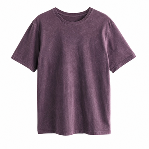 Camiseta de Hombre KADIA de Alta Calidad, 100% Algodón Jersey, Transpirable, Anti-Pilling, a la Moda, de Color Sólido, Casual de Verano, Cuello Redondo, Manga Corta - Product Image 5