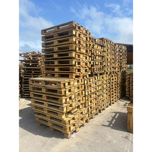 Paleta euro de alta capacidad de carga 1200x800 EPAL de madera de pino para transporte en almacén, venta al por mayor - Product Image 1