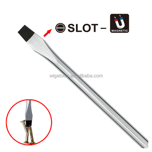 206mm Magnetic Slotted <b>Screwdriver</b> 3mm Shaft Chrome Plated PVC Grip Precision Tool Wholesale - Product Image 2