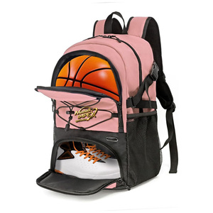 Nueva Mochila Deportiva de Lona de Algodón de Color Sólido para Gimnasio, Baloncesto, Casual, para Hombre, de Alta Calidad, Personalizada, 30-40L - Product Image 5