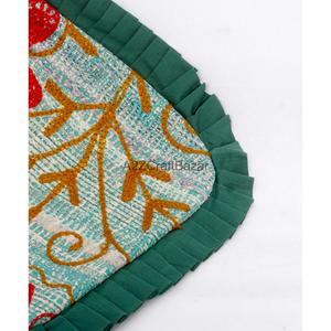 Highest Selling Latest Design Magnetic Closure Cotton Kantha Clutch <b>Bag</b> for Women Available Wholesale Price for Exhibition - Product Image 6