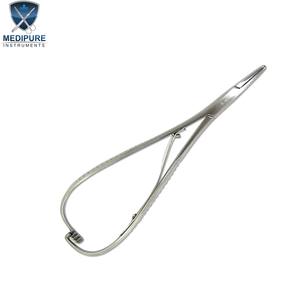 Portaagujas Mathieu de Acero Inoxidable Alemán, 12cm, 14cm, 16cm, Herramienta de Sutura Médica Reutilizable, Instrumentos Quirúrgicos - Product Image 4