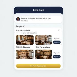 Découverte des restaurants, disponibilité des tables, réservations, gestion des réservations, paiements, rappels, liste d'attente, avis, offres - Product Image 3