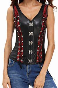 Corsets Vintage pour Femmes, Sexy, Sculptants, Respirants, Modernes, en Brocart, pour Grandes Tailles - Product Image 3