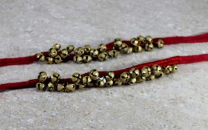 keychain manufacturer Brass Ghungroo Keychain <b>Indian</b> exporter Handmade Gold key <b>ring</b> - Product Image 2