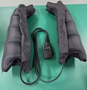 Masajeador de Piernas Eléctrico Recargable Portátil de 4 Cámaras con Botas de Compresión de Aire, Terapia de Presión de 30-240 mmHg para la Recuperación Muscular - Product Image 6
