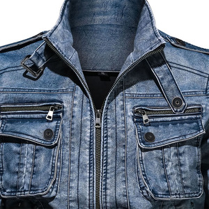 High Quality <b>Denim</b> <b>Jacket</b> Fleece Fashion <b>Jacket</b> 2026 Men Street Wear Casual Wears Warm Bomber Winter Thickened <b>Denim</b> <b>Jacket</b> - Product Image 4