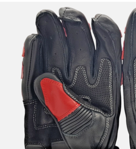 Factory Price Motorbike Gloves Protection <b>Full</b> Finger Leather Motorcycle Gloves Carbon Fiber Waterproof Non <b>Slip</b> Cycling Gloves - Product Image 4