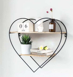 Estantes de Pared Decorativos de Alambre Metálico con Recubrimiento de Polvo Negro de Alta Calidad para Decoración del Hogar, Recién Llegados - Product Image 2