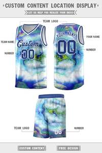 Nouvelle Arrivée Maillot de Basketball Personnalisable Respirant Anti-Humidité Séchage Rapide Grande Taille Anti-Bactérien 100% Polyester Haute Performance - Product Image 2