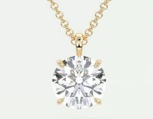 จี้ห้อยคอแบบ Prong Set ประดับเพชร VVS Moissanite ทรงบาแกตต์ สองสี เงิน ดีไซน์ฮิปฮอปแบบ Iced Out วัสดุหลักเป็นทอง - Product Image 6