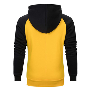 Sweat-shirts pour hommes de haute qualité à manches raglan bicolores, pull-over contrasté, streetwear de haute qualité, sweat-shirts pour hommes grande taille - Product Image 2