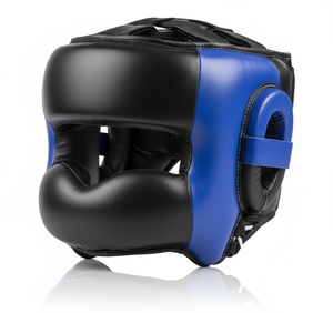 <b>MMA</b> Muay Thai Kickboxing Head Guard <b>MMA</b> Muay Thai Kickboxing Sparring Training Safety Gear Protector <b>Dummy</b> Type Boxing Head Gear - Product Image 2