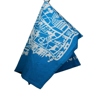 Serviette de cuisine carrée personnalisée avec logo imprimé, hypoallergénique, écologique, jetable, séchage rapide, haute absorption, 100% coton - Product Image 5