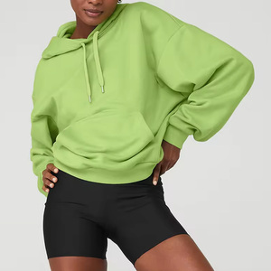 Wholesale women <b>hoodie</b> <b>lightweight</b> <b>hoodie</b> drawstring <b>hoodie</b> Custom Logo Apparel Factory Supply - Product Image 2