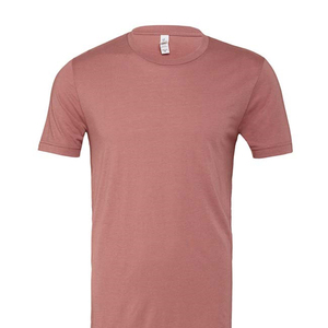 High Quality Custom Logo DTF DTG Printed Tri-Blend T-<b>Shirt</b> Wholesale Blank CVC Heather Tee for US Clothing Brand T <b>Shirts</b> - Product Image 1