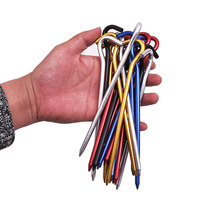 Piquets de clous de cheville de tente de camping en plein air en alliage d'aluminium ultraléger haute résistance ODM OEM